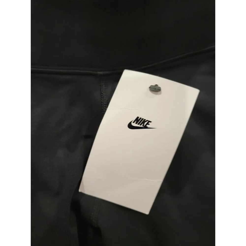 Nike Bike Shorts Women's Size XS Black Mid Rise Inseam 9 inches NEW with Tags
